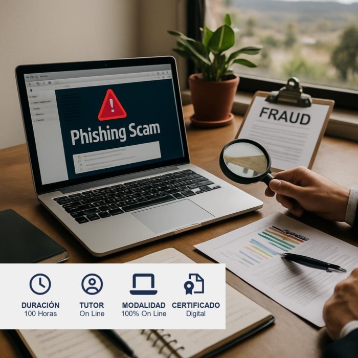 Curso de Prevención del Fraude y Phishing Empresarial